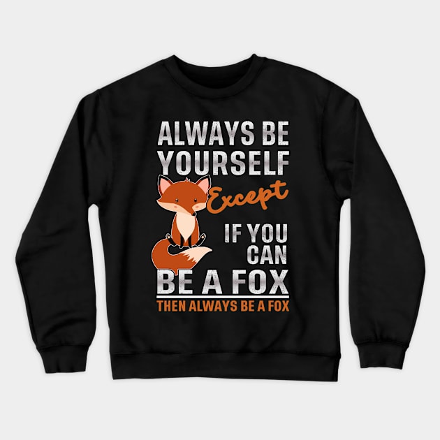 Fox Crewneck Sweatshirt by banayan